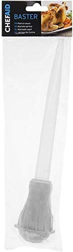 4 X Chef Aid Acrylic Baster, White