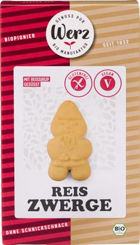 Werz Reis-Vollkorn-Zwerge glutenfrei, (1 x 125 g) - Bio