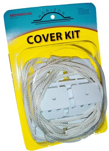Horizon Ventures Complete Above Ground Pool Solar Cover Reel Attachment Kit