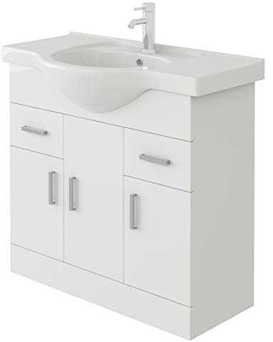 VeeBath Linx Bathroom Vanity Basin Sink Cabinet Unit Soft Close Door Hinges Storage Furniture