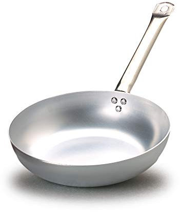 FASA Padella Alta 1 Manico Professionale Diametro 24cm in Alluminio Puro 99.5% Made in Italy