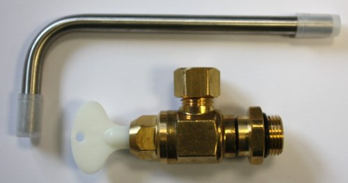 Probenahmeventil 1/4'' inkl. Adapter auf 3/8''