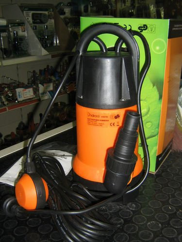 ELETTROPOMPA SOMMERSA 750 W ACQUE SCURE POMPA ELETTRICA PER ACQUA TORBIDA