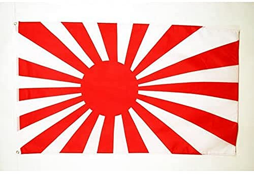 BANDIERA GIAPPONE WWI 90x60cm - BANDIERA GIAPPONESE DI GUERRA 60 x 90 cm - AZ FLAG