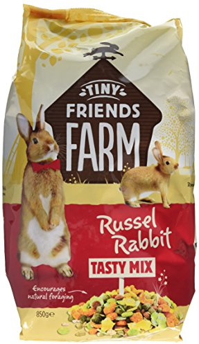 Supreme Petfoods Russel Tiny Friends Farm Rabbit Tasty Mixi, 850 g, Pack of 6