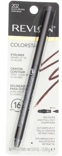 REVLON ColorStay Eyeliner with SoftFlex, Black Brown 202, 0.01 Ounce (28 g) (Pack of 2)