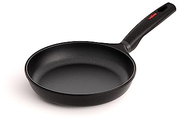 Valira Tecnoform - Sartén con diámetro 22 cm, color negro/ gris, MADE IN SPAIN