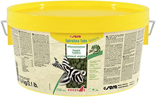 Sera Nourriture pour Aquariophilie Spiruline Tabs 1,4 kg
