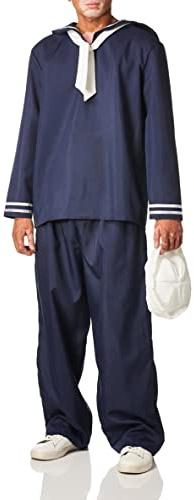 Rubie's F61894 Ahoy Matey Sailor Adult Sized Costumes, Blue/White, Default