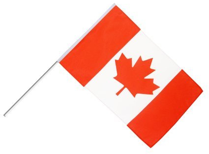 Digni Drapeau Canada sur hampe - 60 x 90 cm