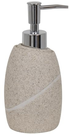 MSV 141591 - poliresina maula €“ dispensador de jabón, Color Beige