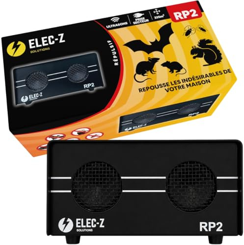Satenco RP2 Ultrasound Rodent Repellent for Bats, Rats, Martens and Cockroaches