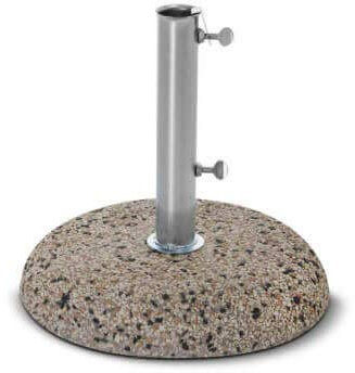 Milani Home s.r.l.s. Base Piccola da kg 25 con Tubo Diametro 4,5 CM per Esterno Giardino, Ristorante, GELATERIA Bar Hotel ALBERGO Piscina
