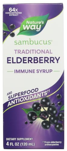 Original Sambucus, Bio-Certified Elderberry, Natural Syrup - Nature's Way