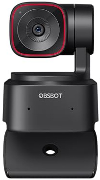 Obsbot Tiny 2 Lite PTZ 4K-Webcam 3840 x 2160 Pixel Schnelles Auto-Tracking per AI, Gestensteuerung (OWB-2210-CE)
