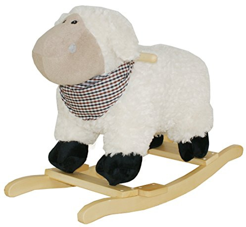Sweety Toys 7103 animal à bascule mouton avec Lullaby Musique