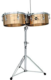LP Latin Percussion Timbales Tito Puente Bronze 14/15 LP257-BZ