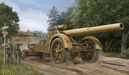 Trumpeter 2314 - Mortero alemán de 21 cm [Importado de Alemania]