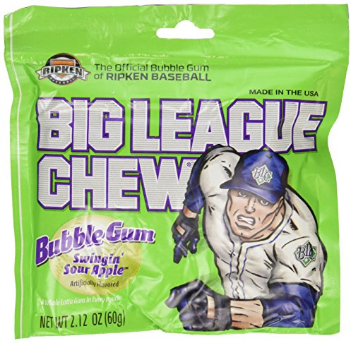 Big League Chew Sour Apple 12 Pack Box