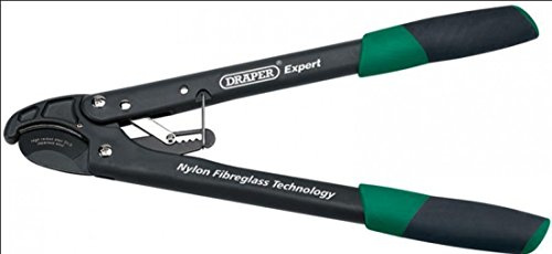 Draper Expert 03309 480 mm Soft-Grip Anvil Ratchet-Action Loppers with Fibreglass HandlesDraper Expert 03309 480 mm Soft-Grip Anvil Ratchet-Action Loppers with Fibreglass Handles