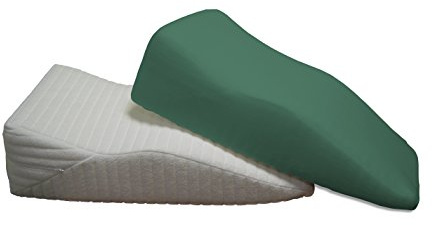 Dukal | Bezug für Beinruhekissen/Venenkissen | Maße: 40x70 cm | aus hochwertigem DOPPEL-Jersey | 100% Baumwolle | Farbe: Jade