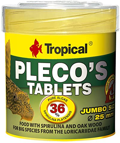 Tropiska Plecos surfplattor, 1-pack (1 x 50 ml)