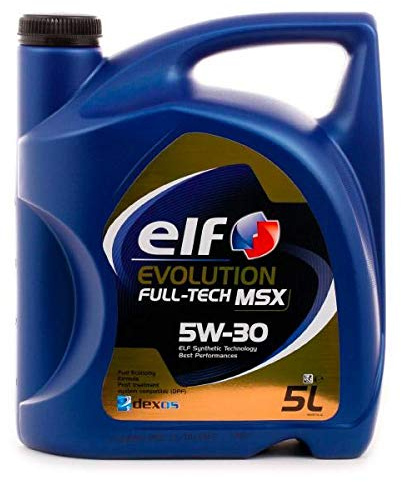 ELF Evolution Full-Tech MSX – Huile Moteur 5 W30 – Bidon de 5 l