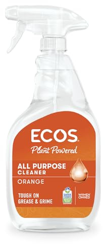 ECOS All Purpose Cleaner – Plant-Powered Multi-Surface Spray | For bathroom and kitchen, tackles grease, grime and dirt – vegan, no nasties formula, 650ml