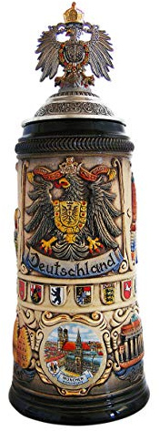 Zöller & Born Bierkrug Städte Seidel 0,75 Liter Bierseidel