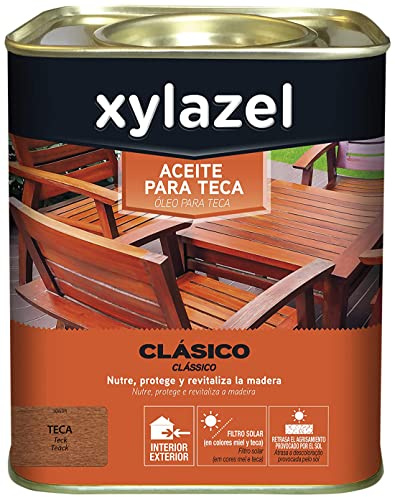 Xylazel Aceite para Teca color teca 750 ml