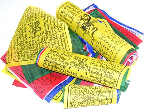 BUDDHA arts&more Gebetsfahnen/Prayer Flags Größe L