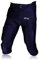 Full Force American Footballhose Crusher 7 Pocket Pad All in One Gamepant, Navy blau, Gr. L