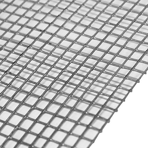 Suregreen Galvanised Welded Wire Mesh Panels | 19 Gauge | 4 Pack | 0.91m x 0.60m | 6mm Holes