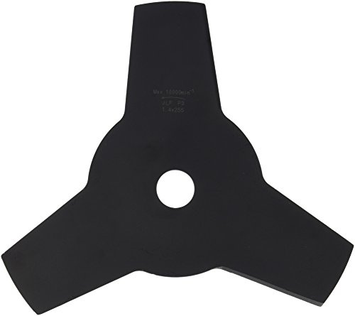 Original Scheppach Messer Ersatzmesser Benzin Motorsense & Freischneider | 3 Zähne | Ø255 / 25,4mm | Schneidblatt passend für MT33P, MFH5200-4P, BC-BCH330/20-X, BC-BCH380/40-X, BCH3300-100PB etc.