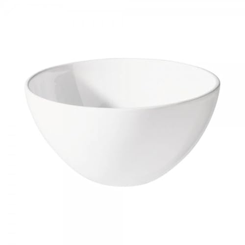 ASA 4776147 Schüssel - Schale - Salatschale - Obstschale - Keramik - weiß Ø 30 cm Höhe 15,5 cm