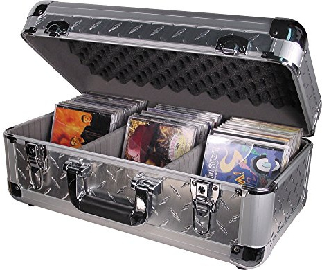 Odyssey KCD200SIL Silver Krom Case For 300 View Packs
