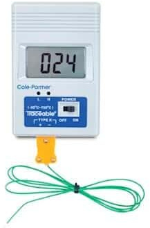 Traceable Remote-Monitoring Type K Thermocouple Thermometer: Fahrenheit