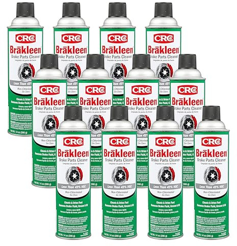 CRC 5088-12PK Non-Chlorinated Brakleen Brake Cleaner - 14 oz., (Case of 12)