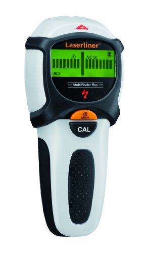 Rilevatore Elettronico Strumento Universale Per Legno, Metallo, Rame, Ferro E Linee Sotto Tensione. Comando Monotasto Per Modificare Le Modalità Di Misura. Funzione 'Auto-Calibration' Che Adatta Lo Strumento Ai Diversi Sottofondi Dopo L'Accensione. Dotato
