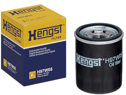 HENGST - Ölfilter H97W05 - Öl-Anschraubfilter für KFZ | Hochwertiger Motorölfilter für KFZ mit Otto- oder Dieselmotor - Robuster Ölfilter mit hoher Schmutzaufnahmefähigkeit