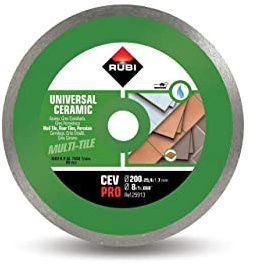 Rubi CEV 200 PRO - Disco de diamante general para cerámica continuo (200 mm)
