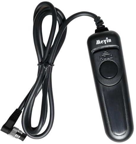 Meyin DSLR Camera Cable Shutter Release Remote Controls RS-802/DC0 for Nikon D850 D810 D800 D700 D500 D300 D300s D200 D40s D800E D810A D1X D2H D3X D1 D2 D3 D3s D4 D5 D4s F5 F6 F100