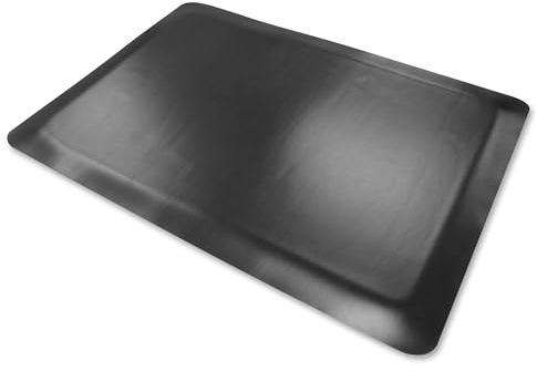 Guardian Pro Top Indoor Anti-Fatique Floor Mat, Rubber, 2'x3', Black