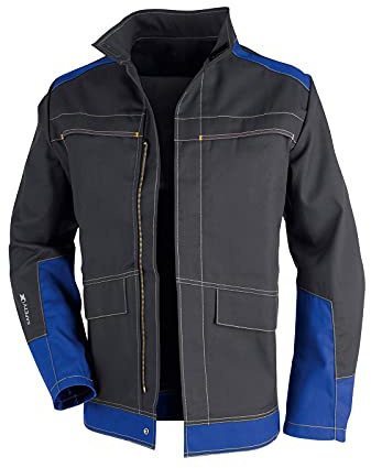 Kubler 17798413-9746-56 Size 56 Psa Safety X Jacket - Anthracite/Cornflower Blue