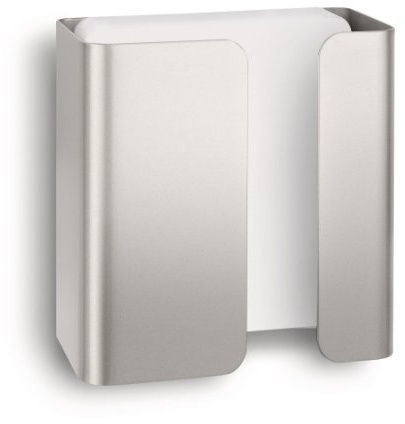 Philips LED-Wandleuchte Novum Stahl gebürstet