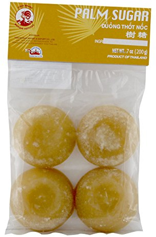 3er Pack COCK Palmzucker Scheiben [3x 200g] geschwefelt, Palmenzucker, Palm Sugar