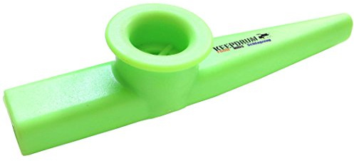 keepdrum KSUgr Kazoo Tröte Musikinstrument Grün