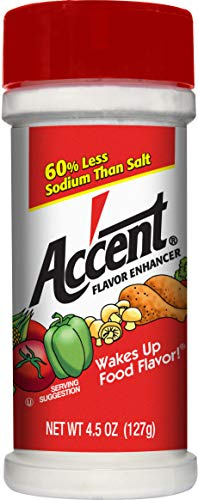 Ac'cent All Natural Flavor Enhancer, 4.5 Ounce (Pack of 6)