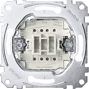 Merten MEG3116-0000 Universal-Wechsel-/Ausschalter Unterputz 10er Pack