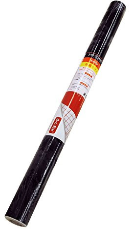 d-c-fix Möbel-Klebefolie Marmi Schwarz Marmor-Optik 45 cm x 2 m - Möbelfolie Küchenfolie selbstklebende Deko-Folie für Küche Tisch-Folie Fensterbank Bad Schrank Stein-Optik wasserfest schwarz